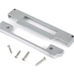 polished chrome ½" rebate kit for euro sash lock