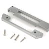 satin chrome ½" rebate kit for euro sash lock