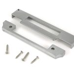 satin chrome ½" rebate kit for euro sash lock