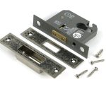 pewter 2½" euro profile dead lock