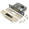 polished nickel 2½" euro profile dead lock