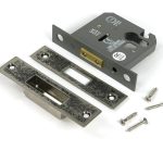 pewter 3" euro profile dead lock