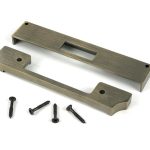 aged brass ½" rebate kit for euro dead lock