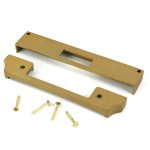 satin brass ½" rebate kit for euro dead lock