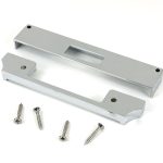 polished chrome ½" rebate kit for euro dead lock