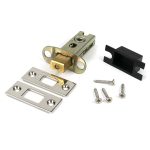 polished nickel 2½" heavy duty tubular deadbolt