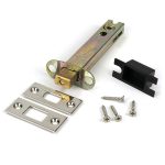 polished nickel 5" heavy duty tubular deadbolt