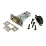 pewter 2½" tubular mortice latch