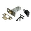 aged brass 2½" tubular mortice latch