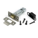 pewter 3" tubular mortice latch