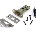 pewter 3" heavy duty latch