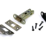 aged brass 3" heavy duty latch