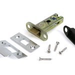 satin chrome 3" heavy duty latch