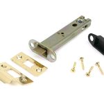 polished brass 5" heavy duty latch