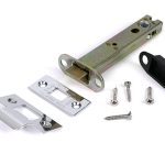 polished chrome 5" heavy duty latch