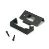 aged bronze ½" rebate kit for tubular mortice latch
