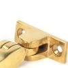 polished brass art deco 8" stay