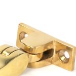 polished brass art deco 8" stay