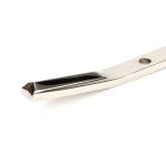 polished nickel art deco 10" stay