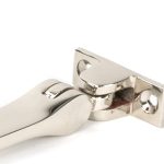 polished nickel art deco 10" stay