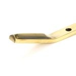aged brass art deco 12" stay