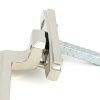 polished nickel art deco espag lh