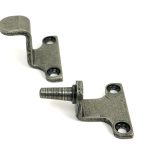 pewter 8" avon stay (steel window)