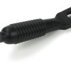 matt black 10" reeded stay (steel window)