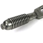 pewter 10" reeded stay (steel window)