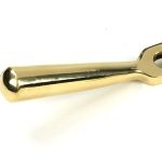 polished brass 10" newbury stay (steel window)