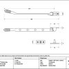 satin marine ss (316) 10" reeded stay