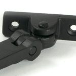 matt black 12" reeded stay