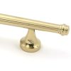 polished brass regency pull handle large