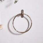 antique brass towel ring