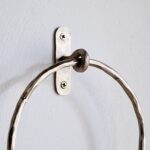 antique brass towel ring