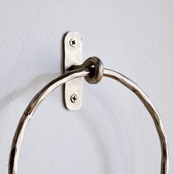 antique brass towel ring