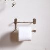 antique brass toilet roll holder