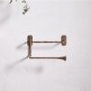 antique brass toilet roll holder