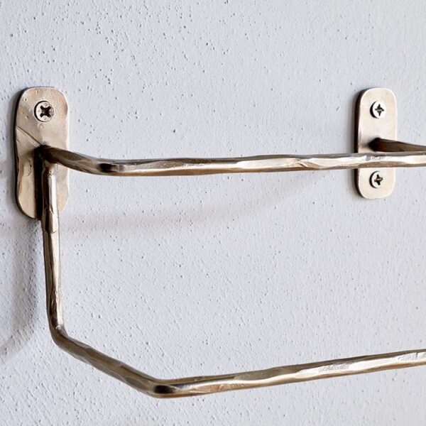 antique brass toilet roll holder