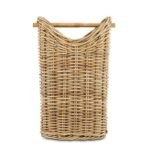 rattan toilet roll holder
