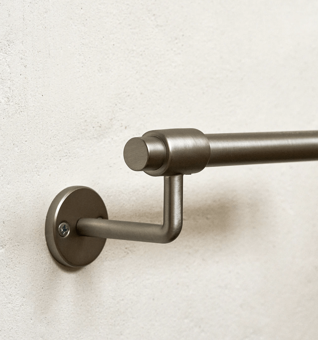 brushed nickel toilet roll holder