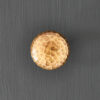 hammered cottage cabinet knob (large) aged brass
