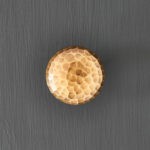 hammered cottage cabinet knob (large) aged brass
