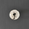 hammered cottage cabinet knob (large) polished nickel