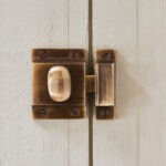 cabinet latch antique brass