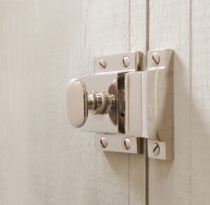 cabinet latch polished nickel