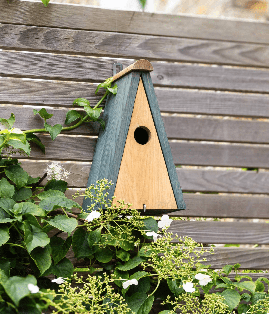 pitched roof bird house