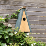 pitched roof bird house