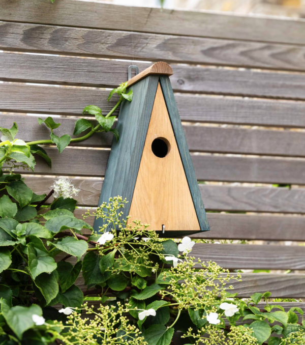 pitched roof bird house