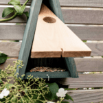 pitched roof bird house